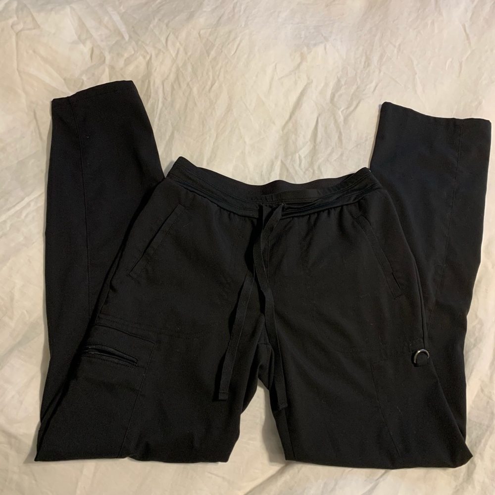 Greys Anatomy Black Scrub Pants